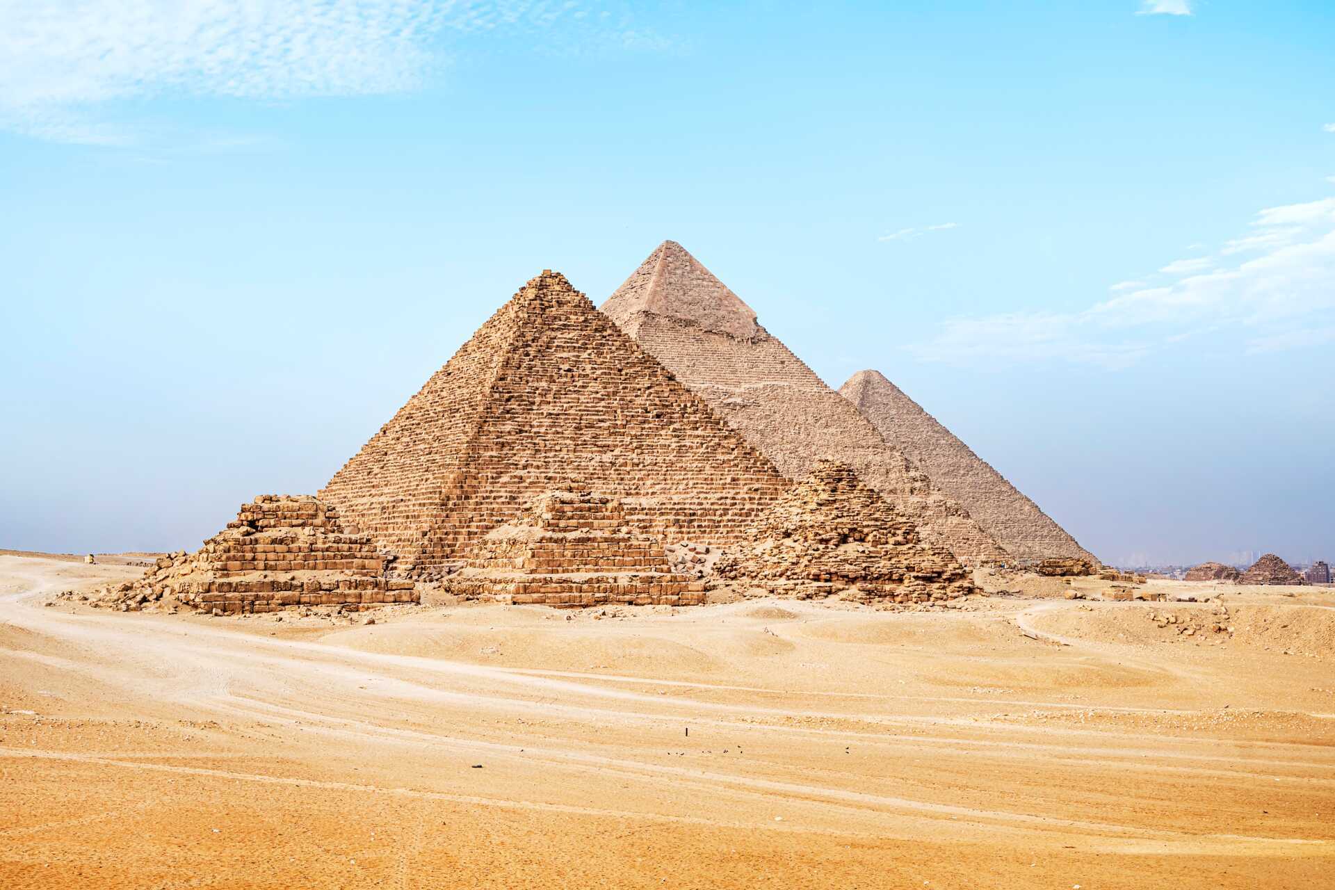 Pyramidene og Sfinksen