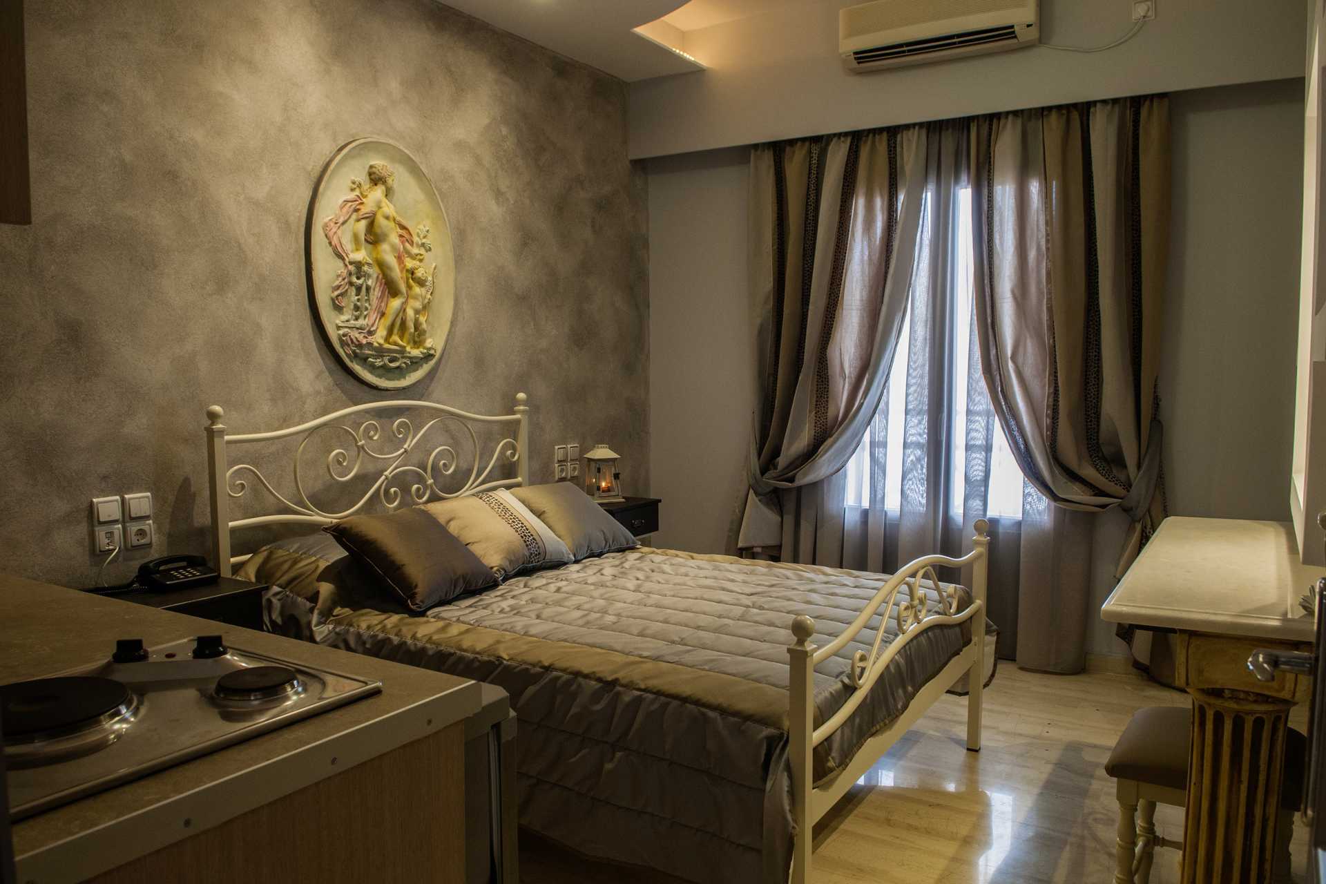 Renovert ettromsleilighet på Polydefkis.