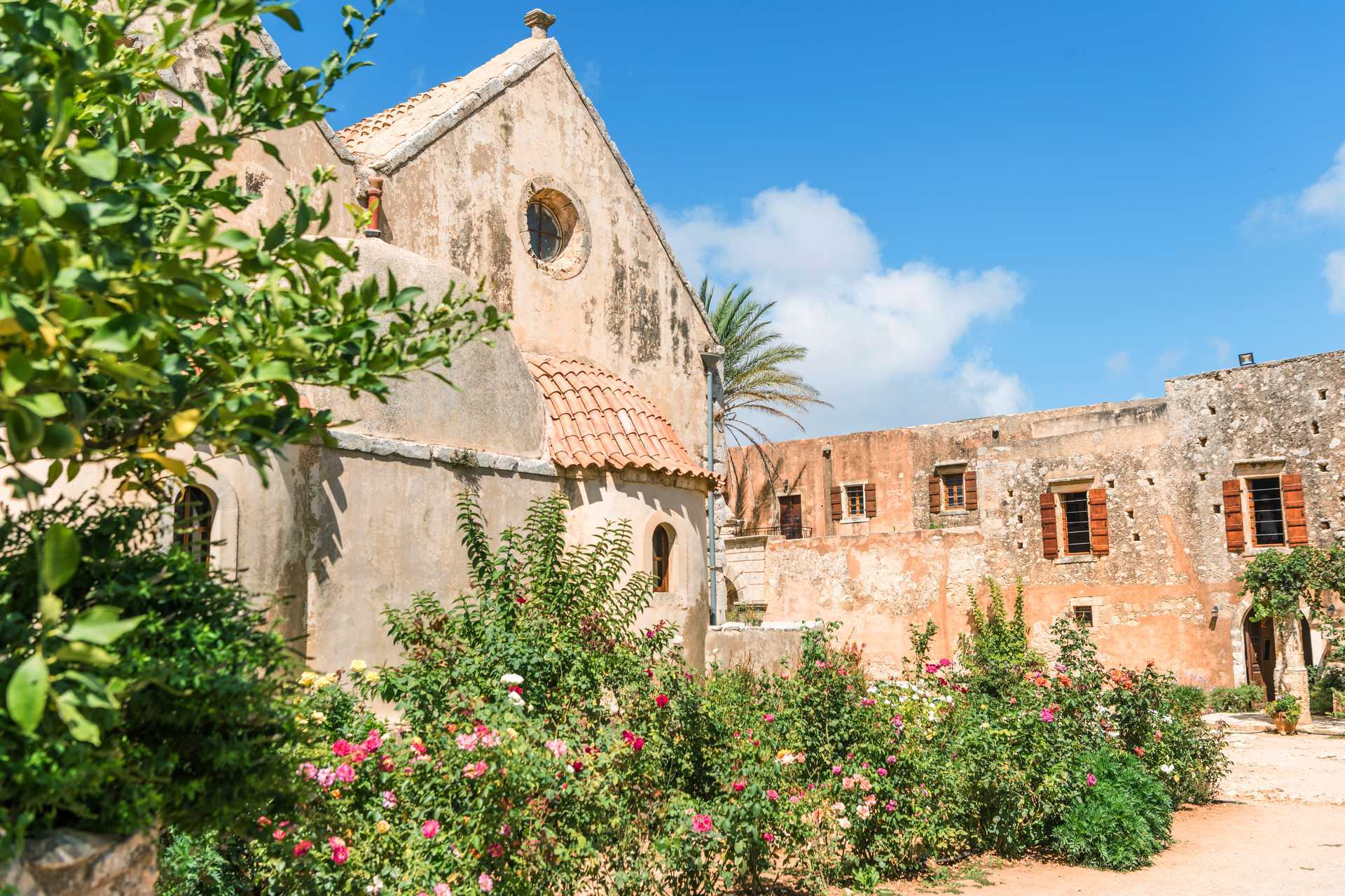 Arkadi-klosteret ligger i nærheten av Rethymnon by