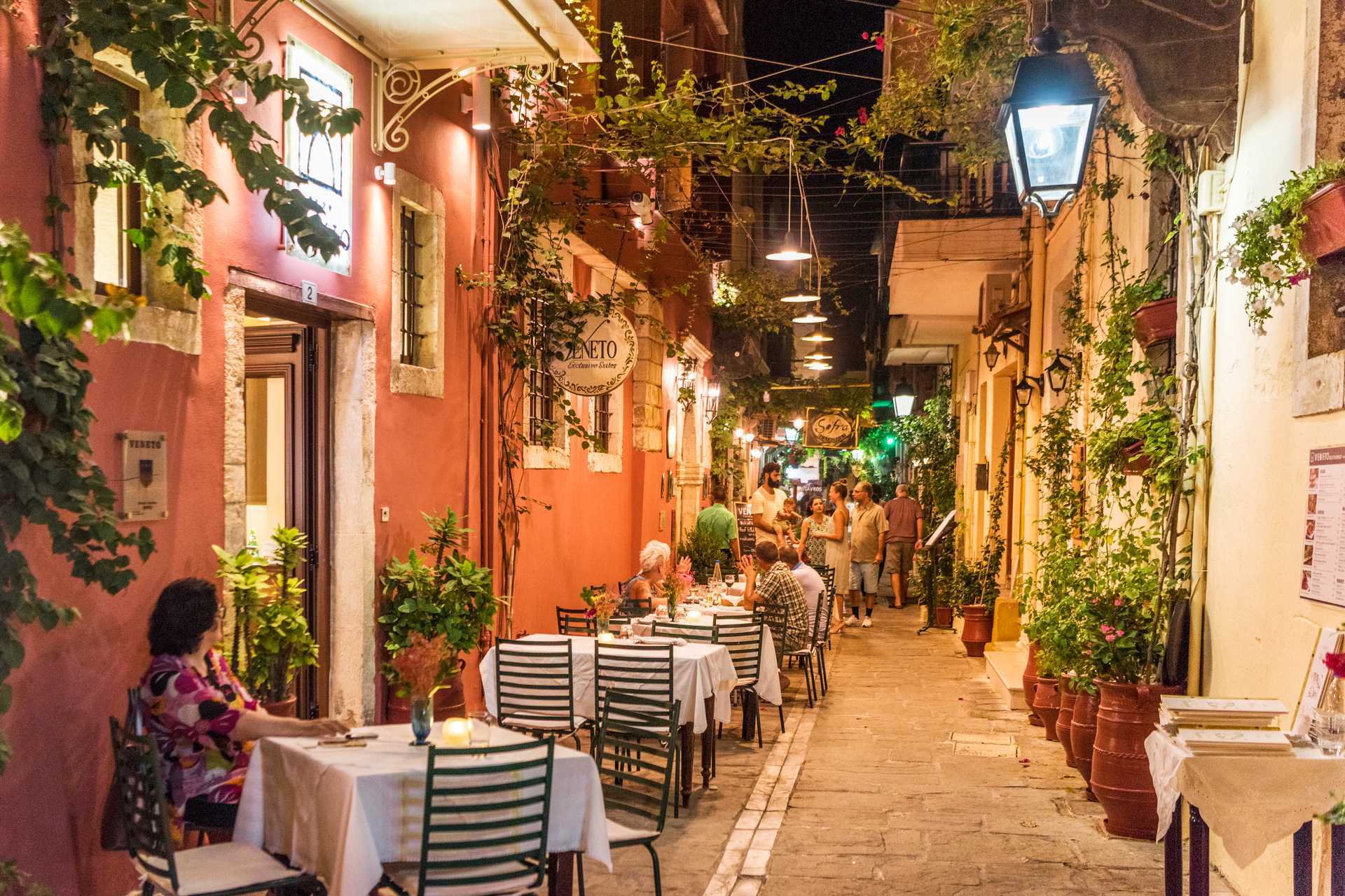 Gamlebyen er veldig koselig om kvelden