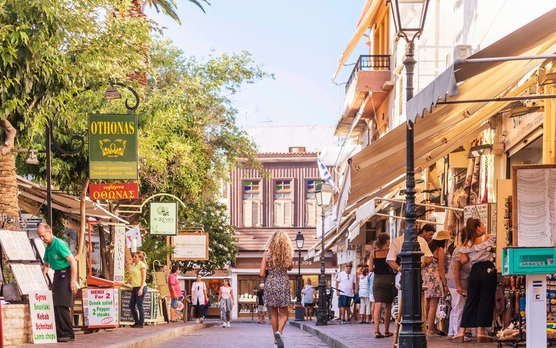 Marked i Rethymnon