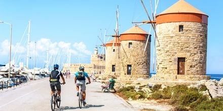 Ta en sykkeltur og oppdag Rhodos by