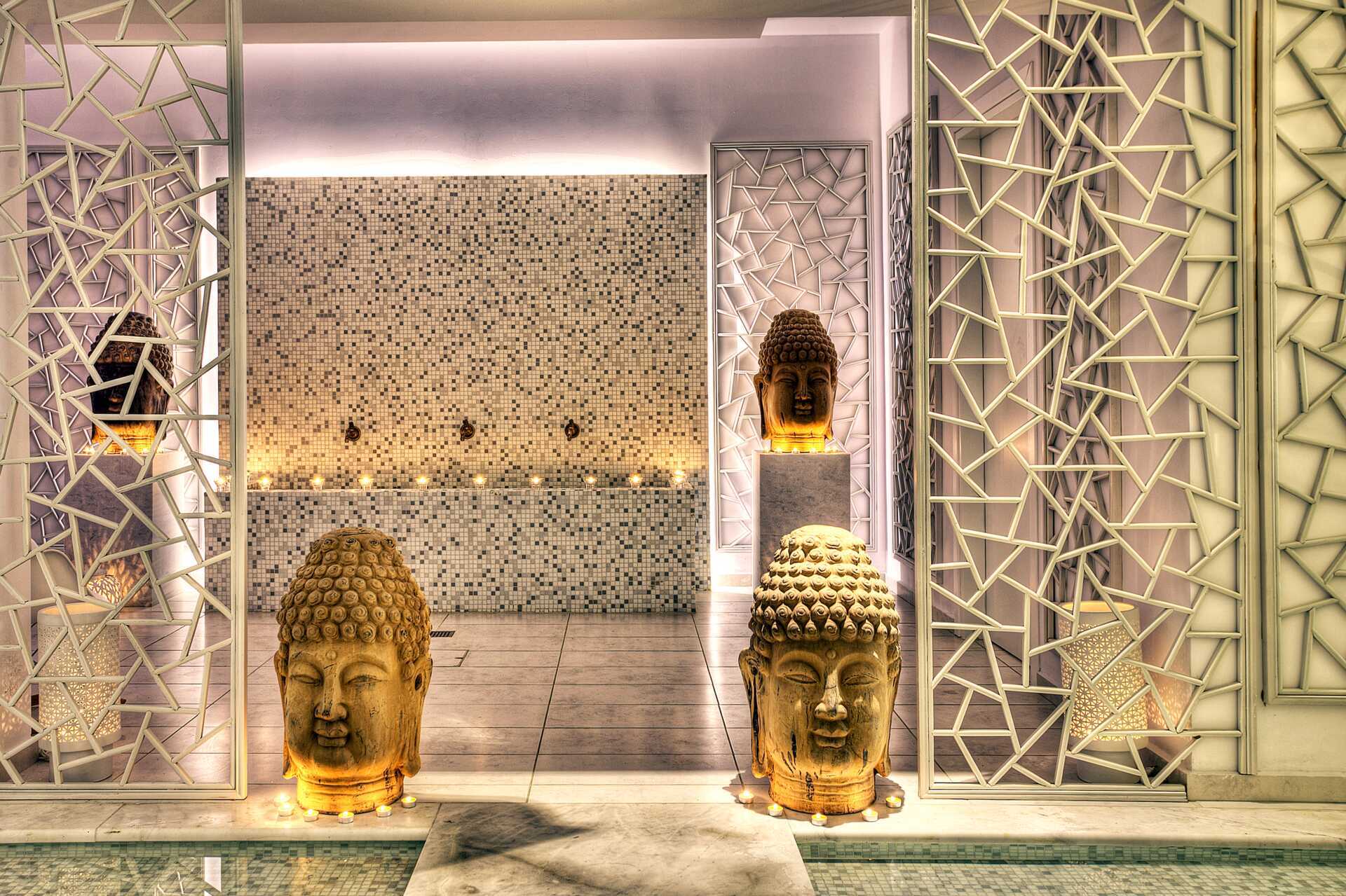 Spaet på Salvator Villas & Spa i Parga, Hellas.