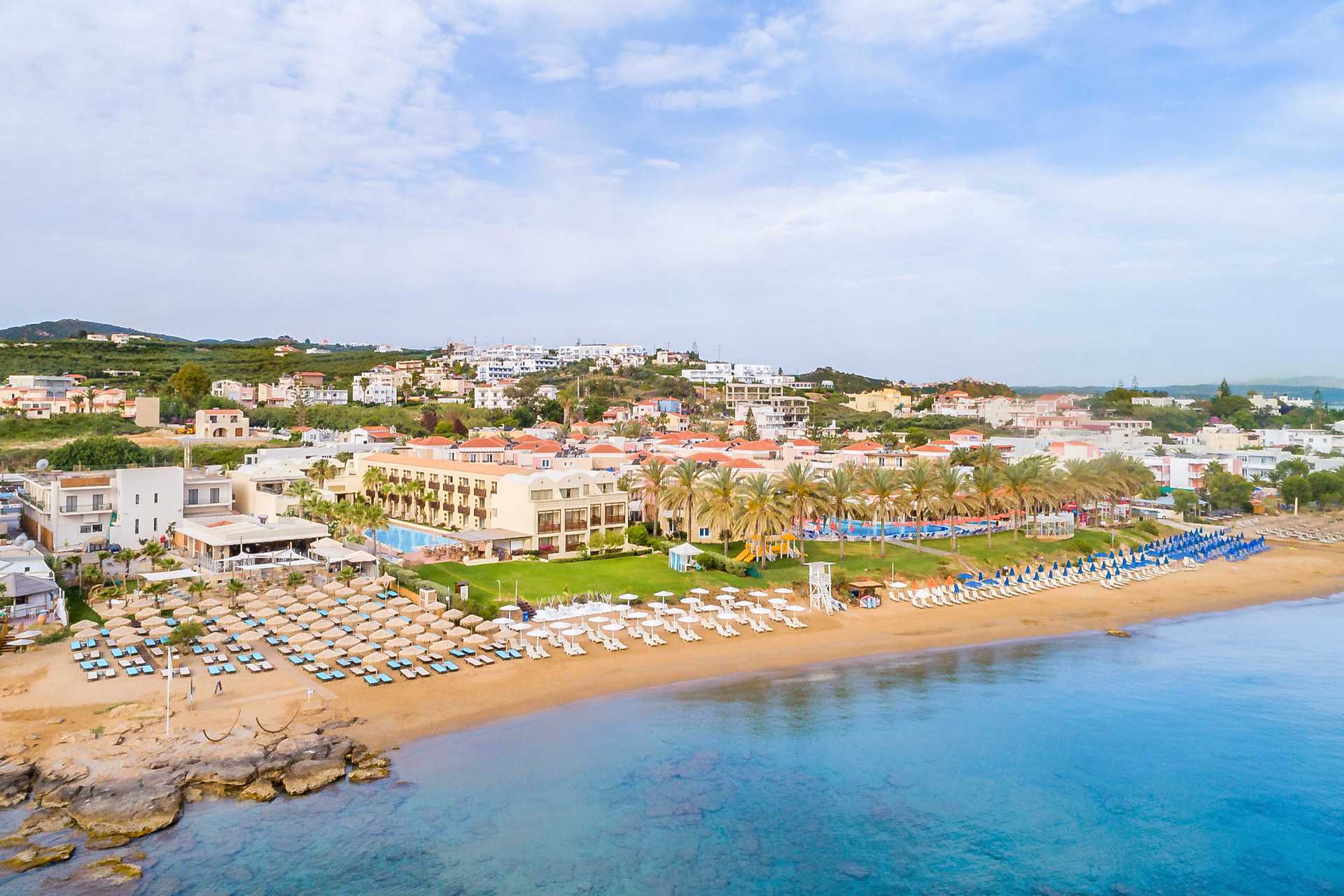 Hotell Santa Marina Plaza på Kreta, Hellas.