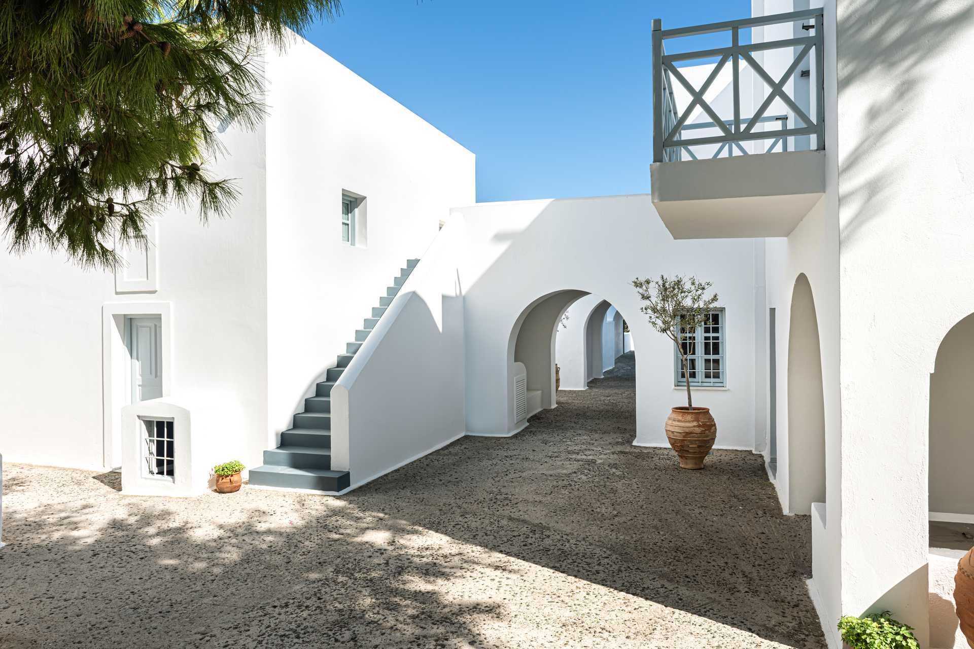 Santorini Kastelli Resort på Santorini, Hellas.