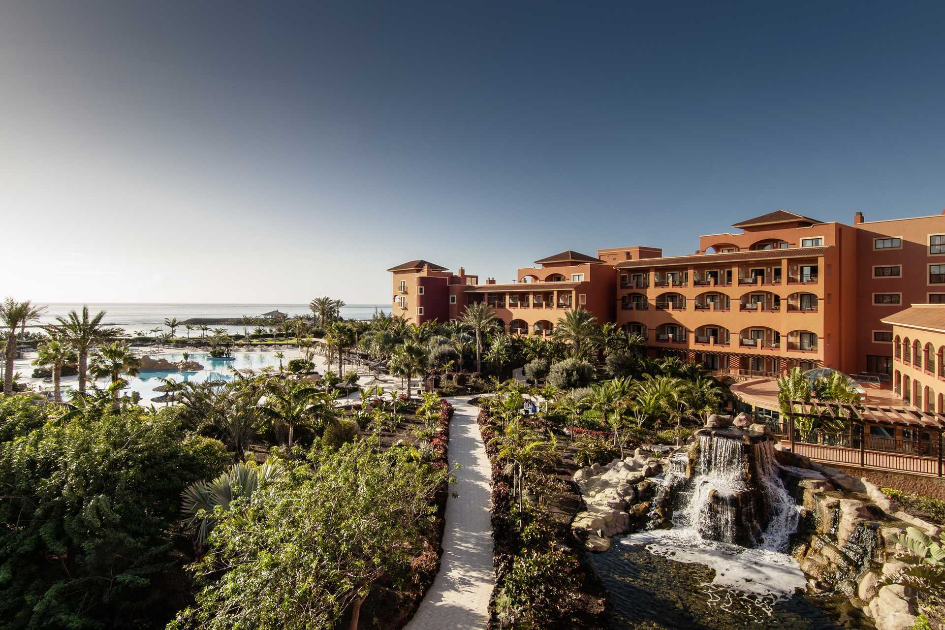 Sheraton Fuerteventura Beach, Golf &amp; Spa Resort i Caleta de Fuste, Fuerteventura.