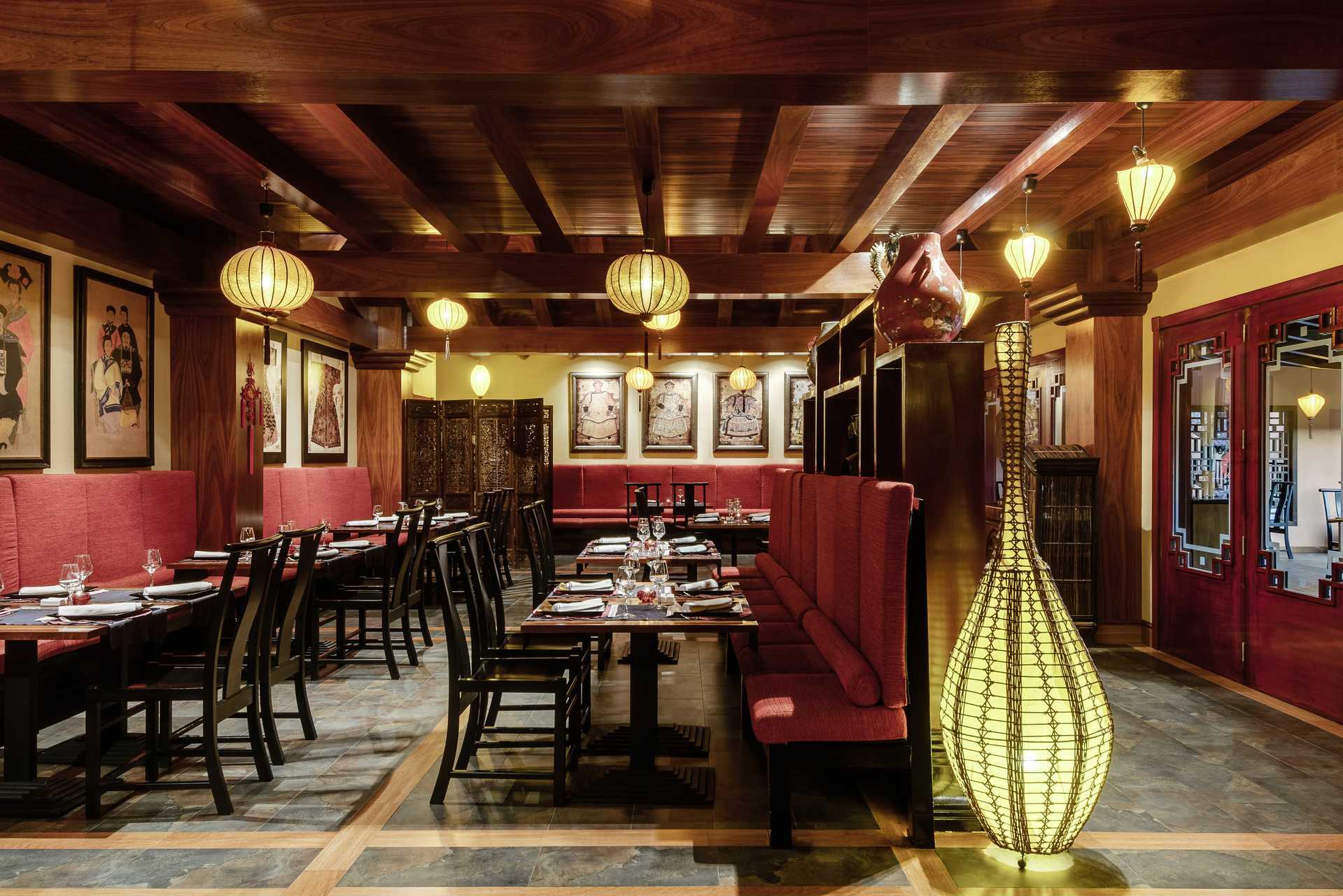 Restaurant på Sheraton Fuerteventura Beach, Golf &amp; Spa Resort i Caleta de Fuste, Fuerteventura.