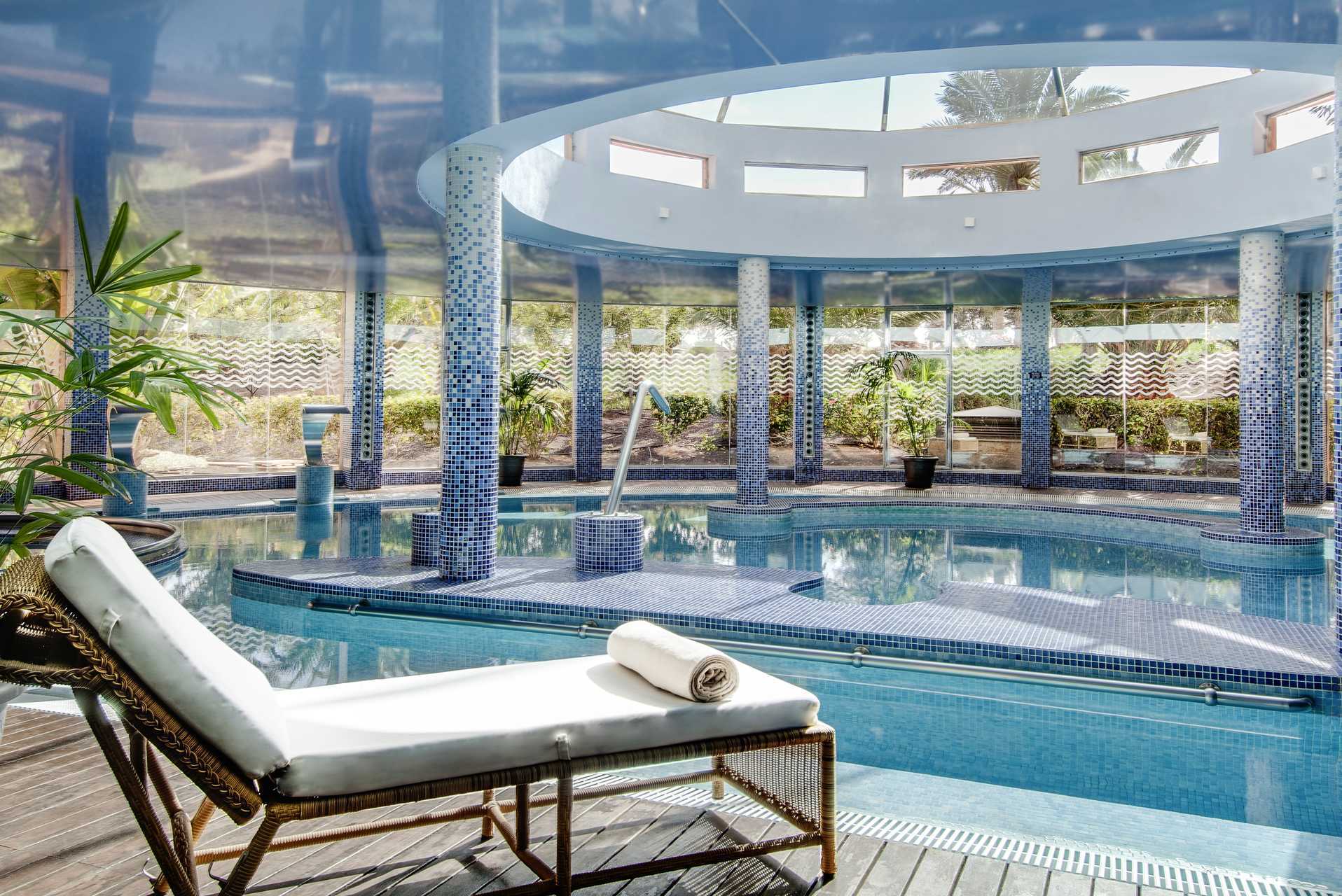 Spa på Sheraton Fuerteventura Beach, Golf &amp; Spa Resort i Caleta de Fuste, Fuerteventura.