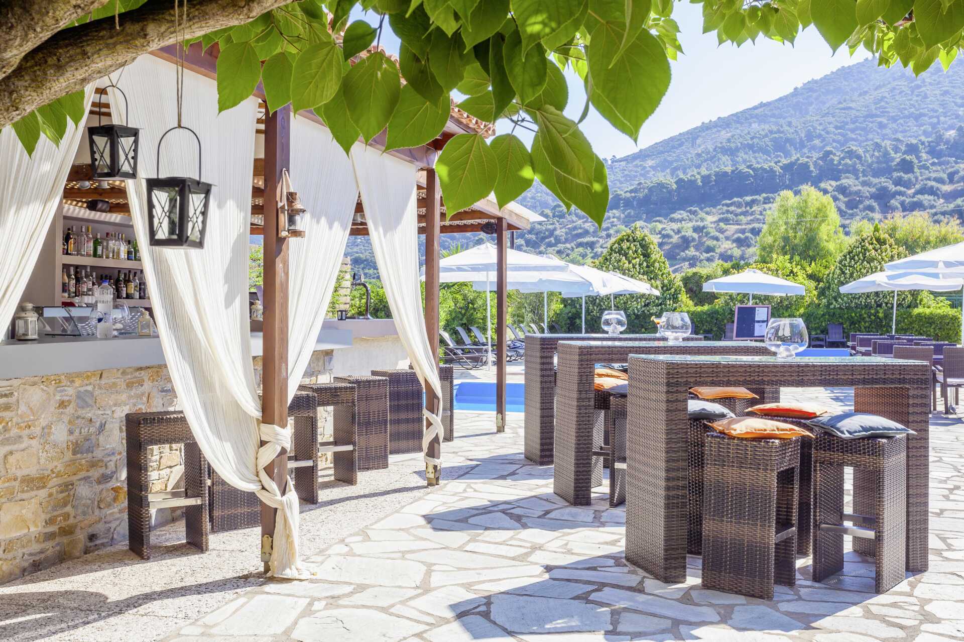 Bar på Skopelos Holidays Hotel &amp; Spa.