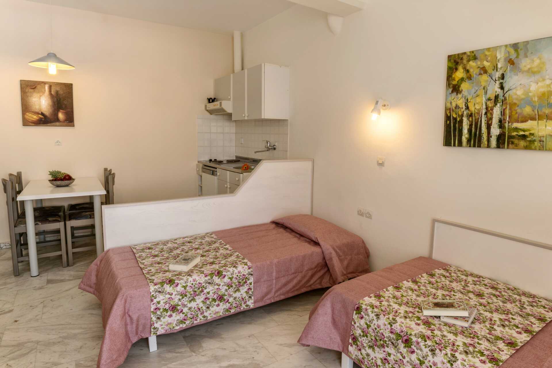 Soverommet i en toromsleilighet