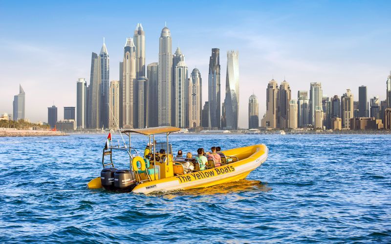 Speedboat sightseeing i Dubai – Marina Cruise – 60 min