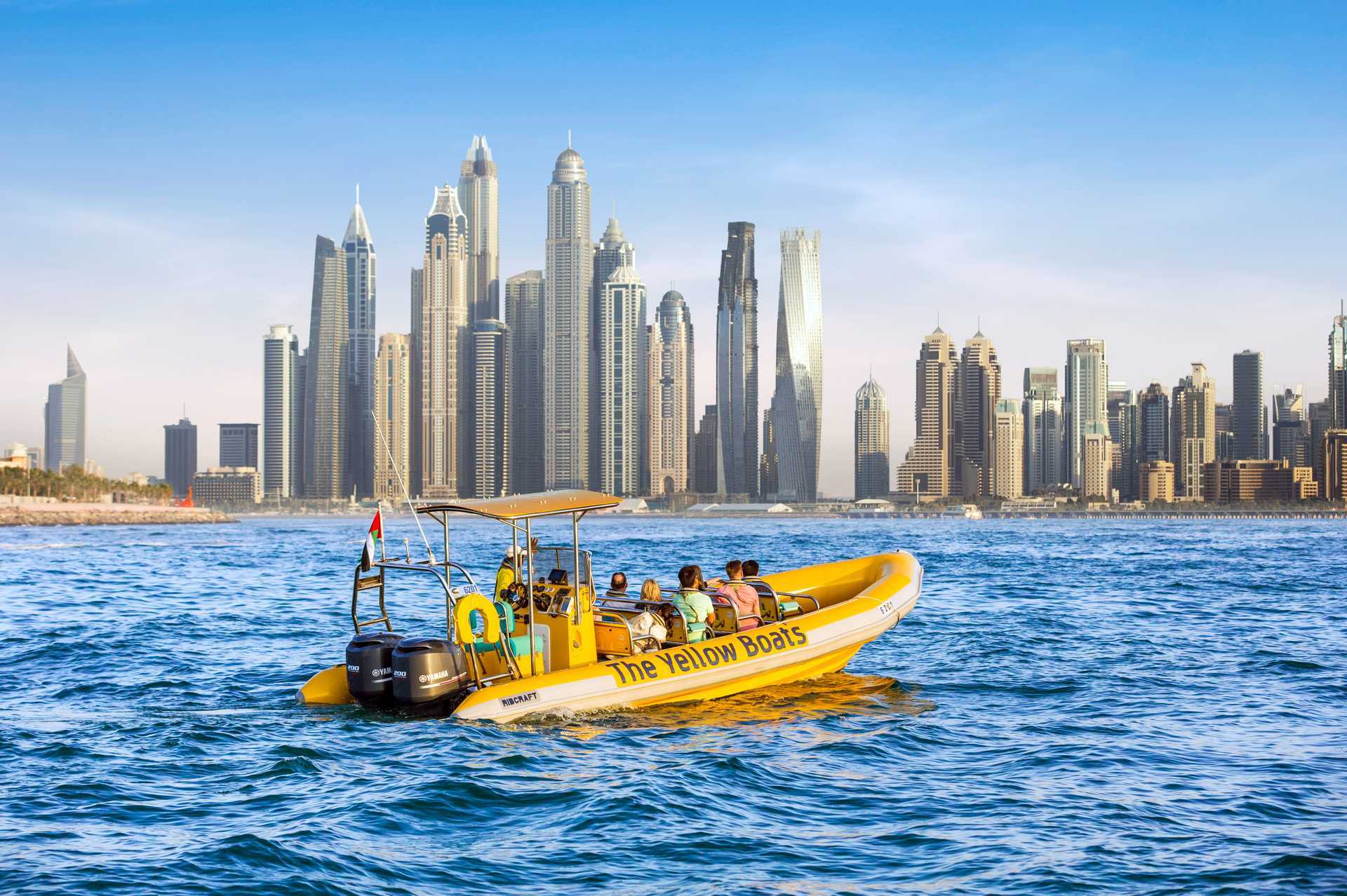 Speedboat sightseeing i Dubai – Marina Cruise – 60 min