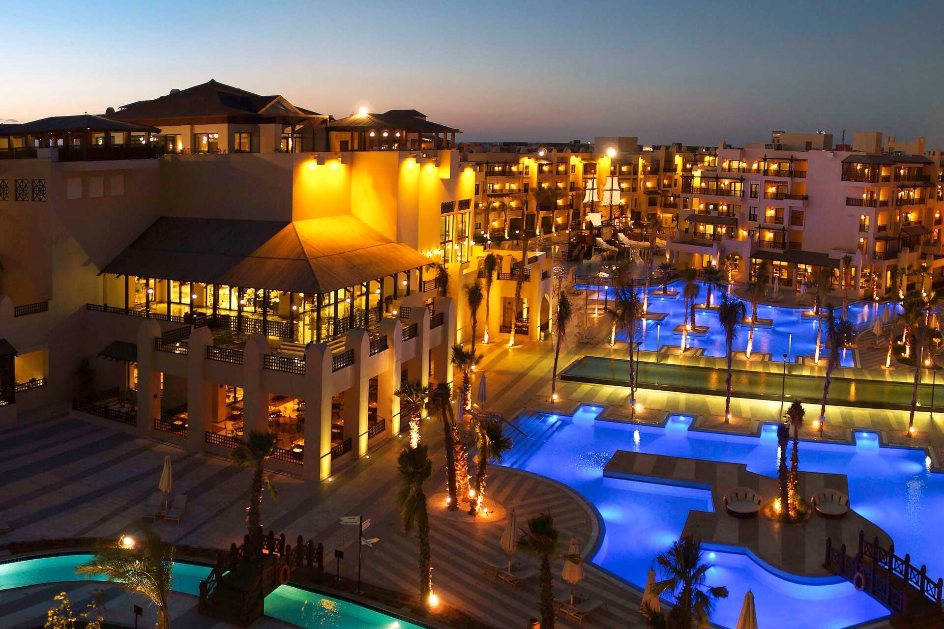 Steigenberger Aqua Magic i Hurghada, Egypt.