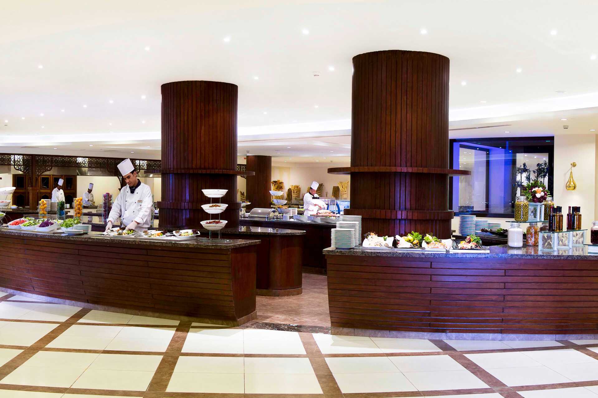 Restaurant på Steigenberger Aqua Magic i Hurghada, Egypt.