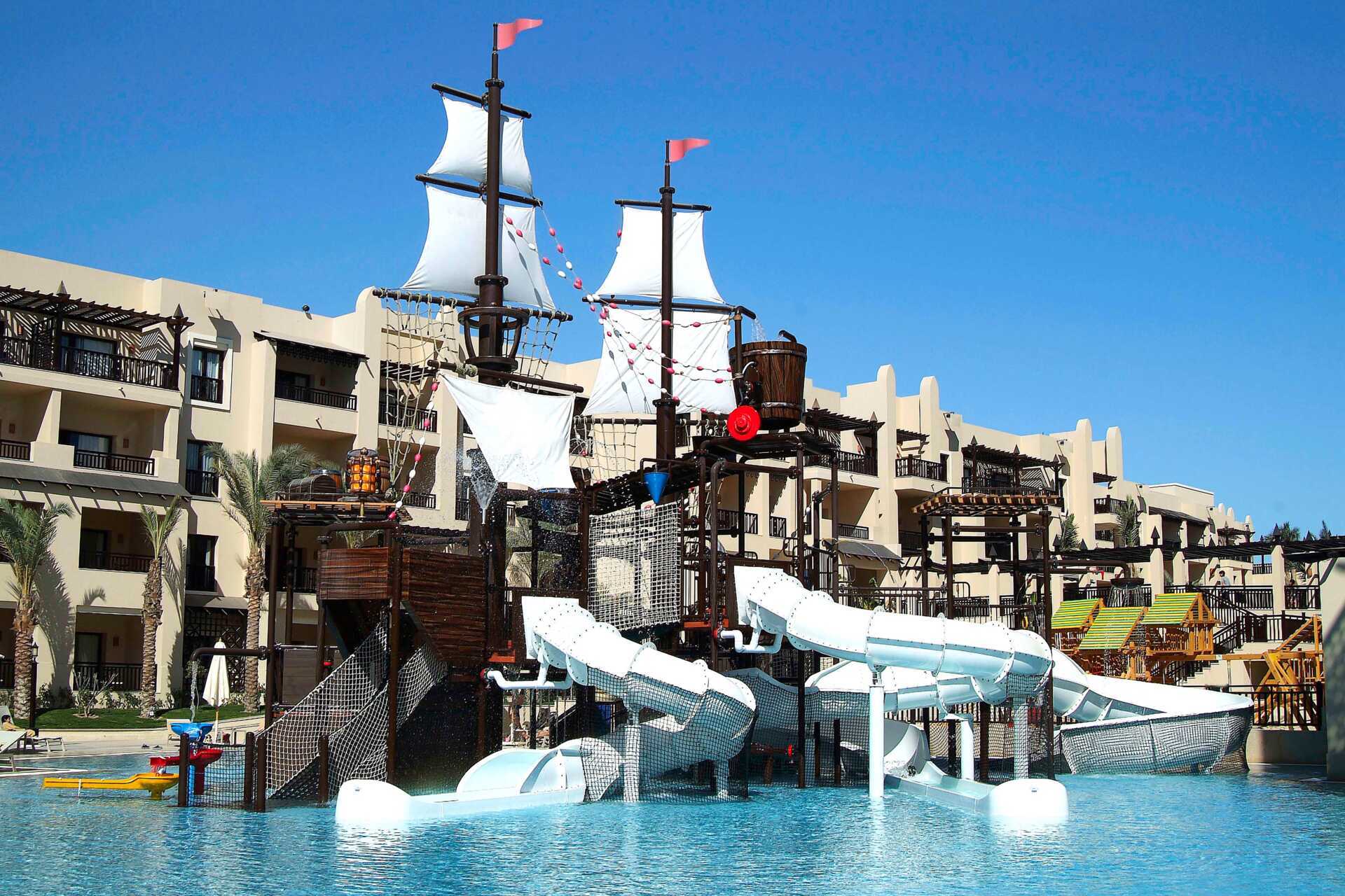 Steigenberger Aqua Magic i Hurghada, Egypt.