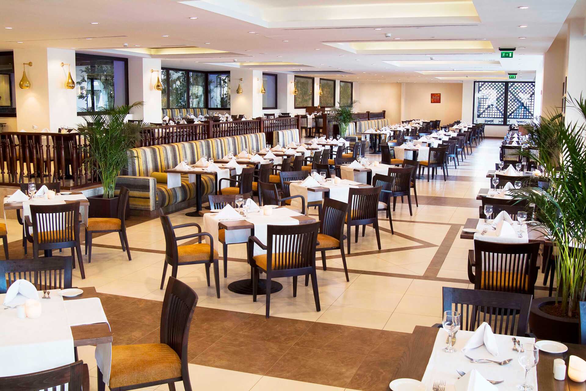 Restaurant på Steigenberger Aqua Magic i Hurghada, Egypt.