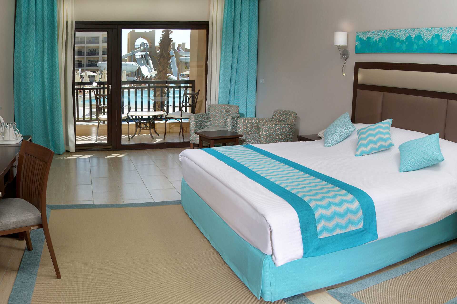 Deluxerom på Steigenberger Aqua Magic i Hurghada, Egypt.