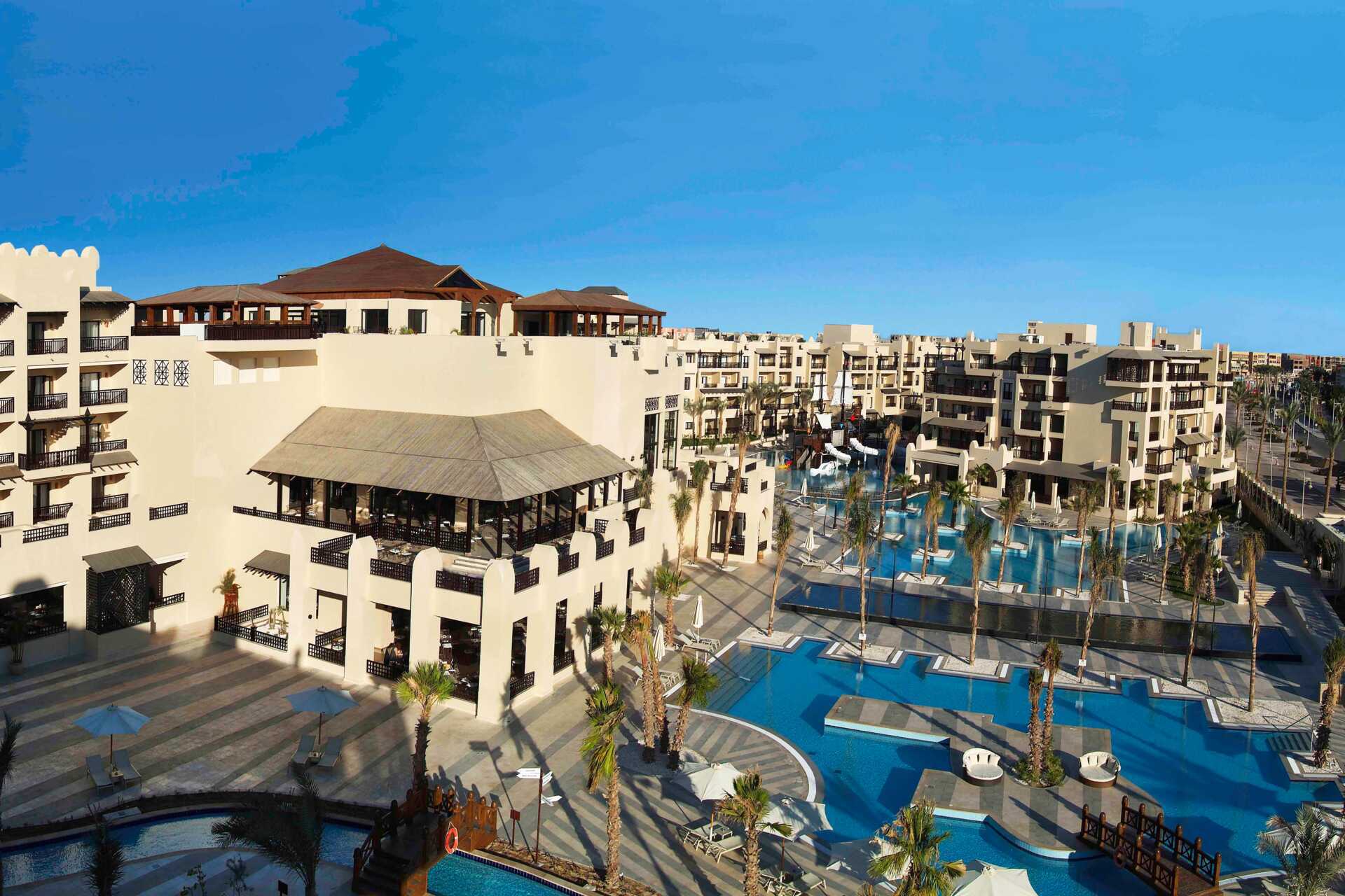 Steigenberger Aqua Magic i Hurghada, Egypt.