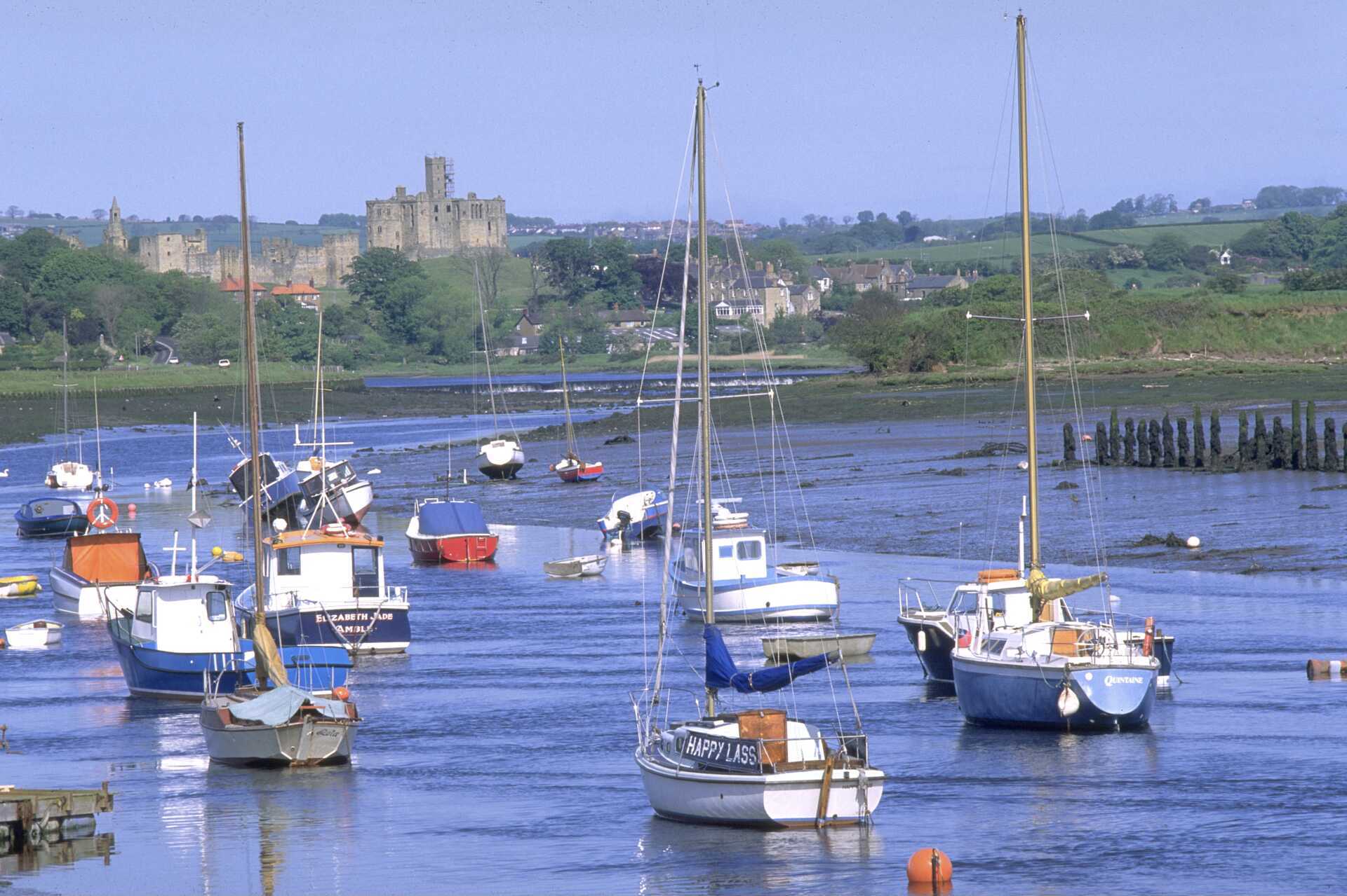 Forskjellen på flo og fjære er betydelig