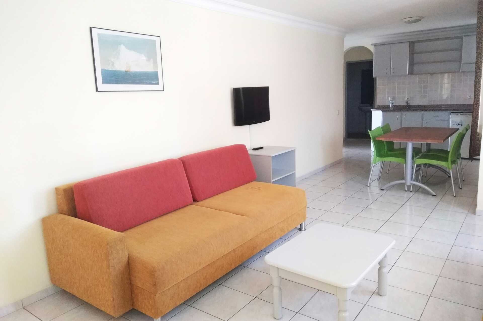 Større toromsleilighet på Sailor i Alanya, Tyrkia.