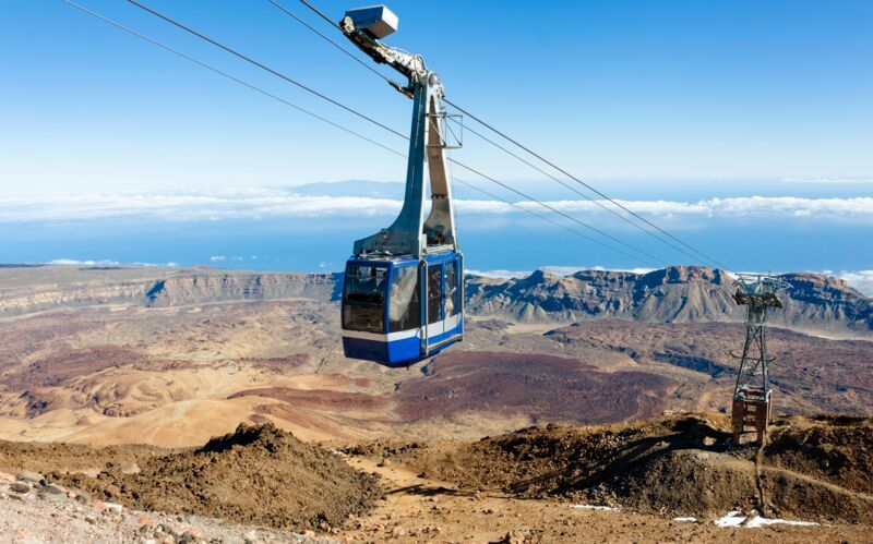 Teide – Spanias høyeste topp, inkludert taubanetur – fra sør