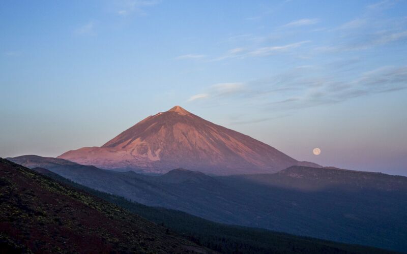 Teide by night – fra nord