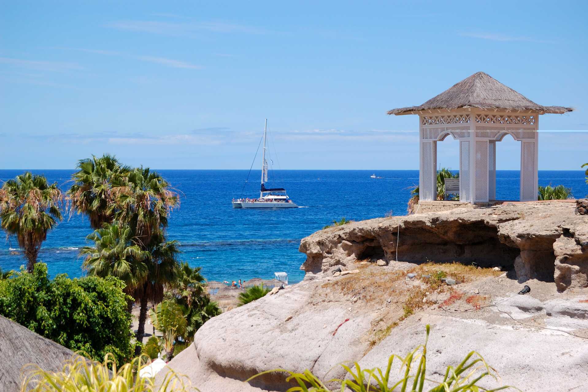 Atlanterhavet omgir Tenerife