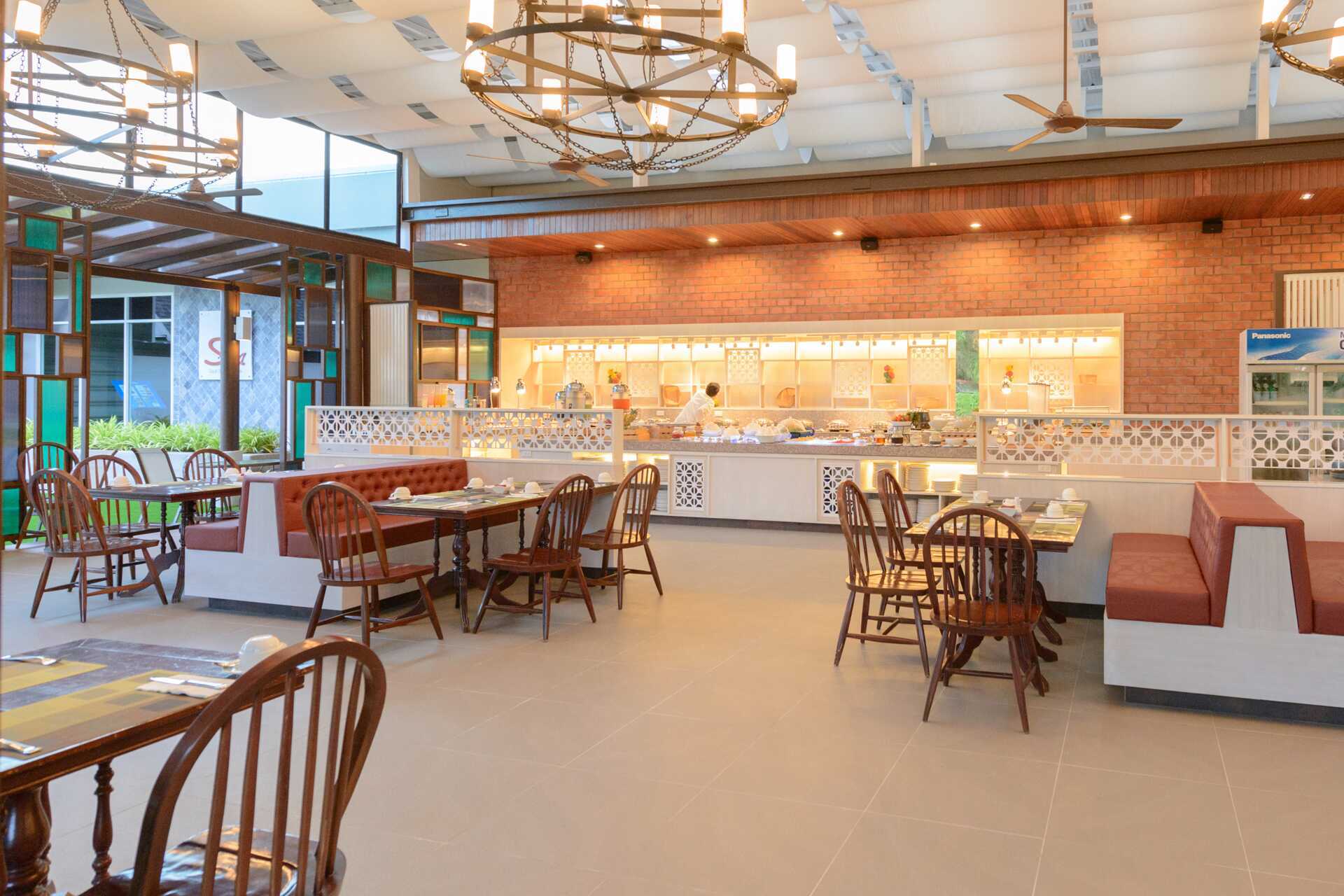 Restauranten på The Waters Khao Lak ved Katathani, Thailand.