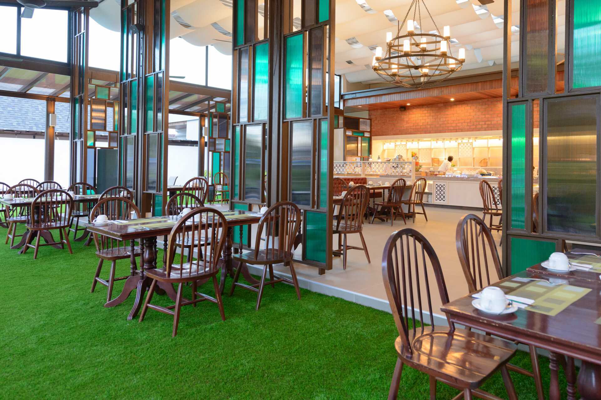 Restauranten på The Waters Khao Lak ved Katathani, Thailand.