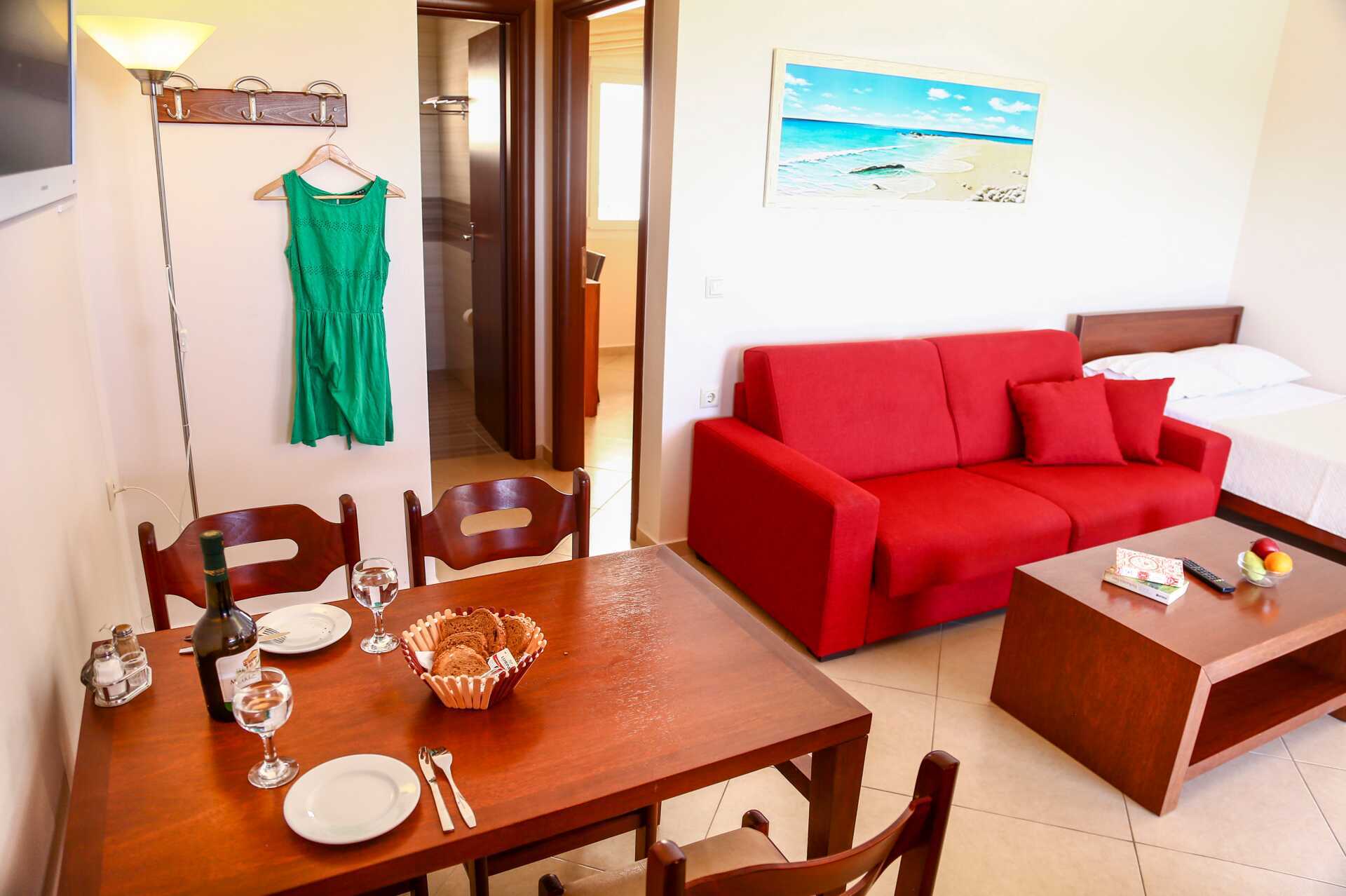 Toromsleilighet deluxe på Alea i Parga, Hellas.