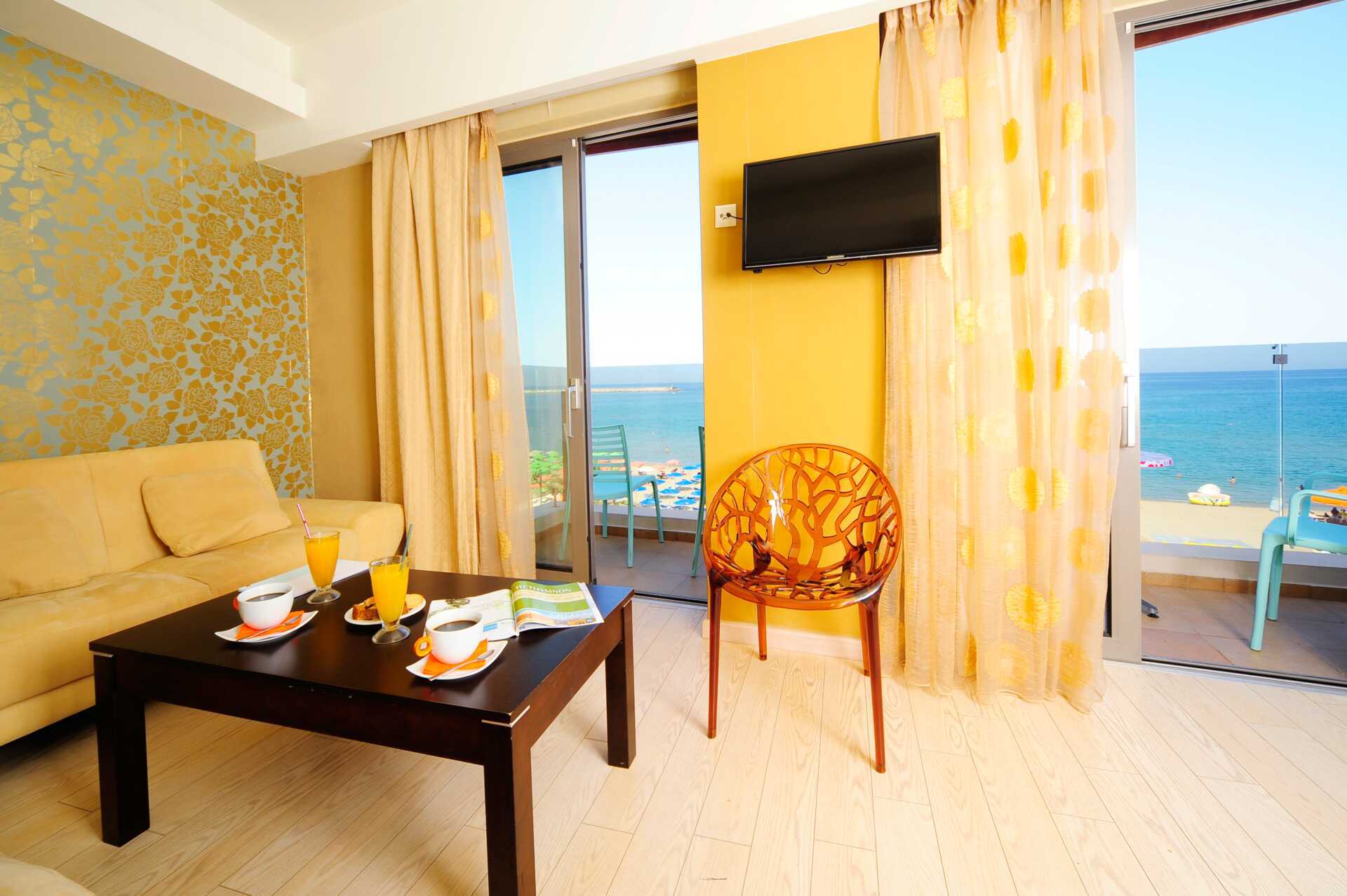 Toromsleilighet superior på Steris i Rethymnon by på Kreta, Hellas.