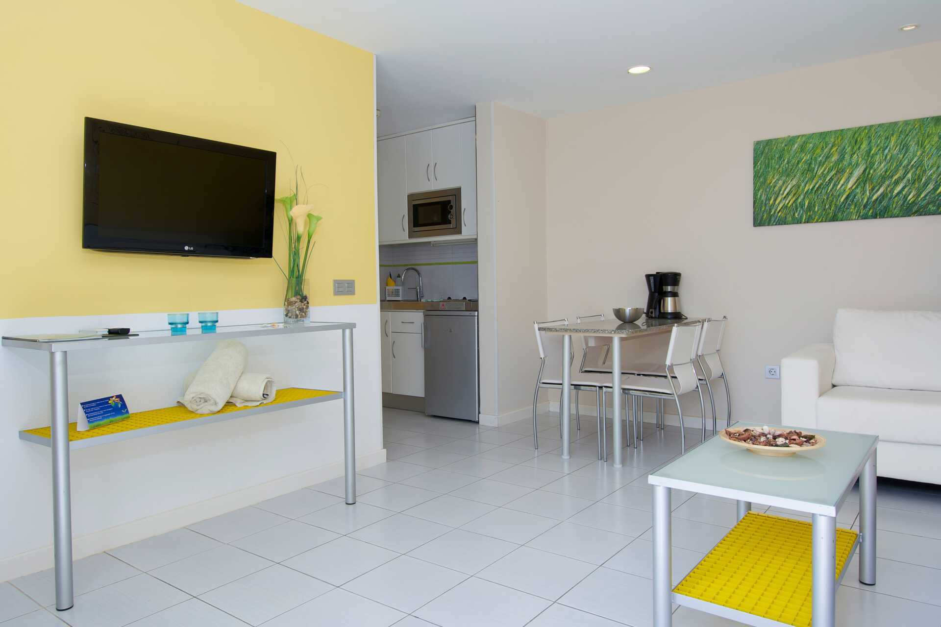 Treromsleilighet deluxe på Riosol i Puerto Rico, Gran Canaria.