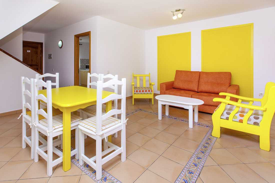 Treromsleilighet i etasje på Maxorata Beach i Corralejo, Fuerteventura.