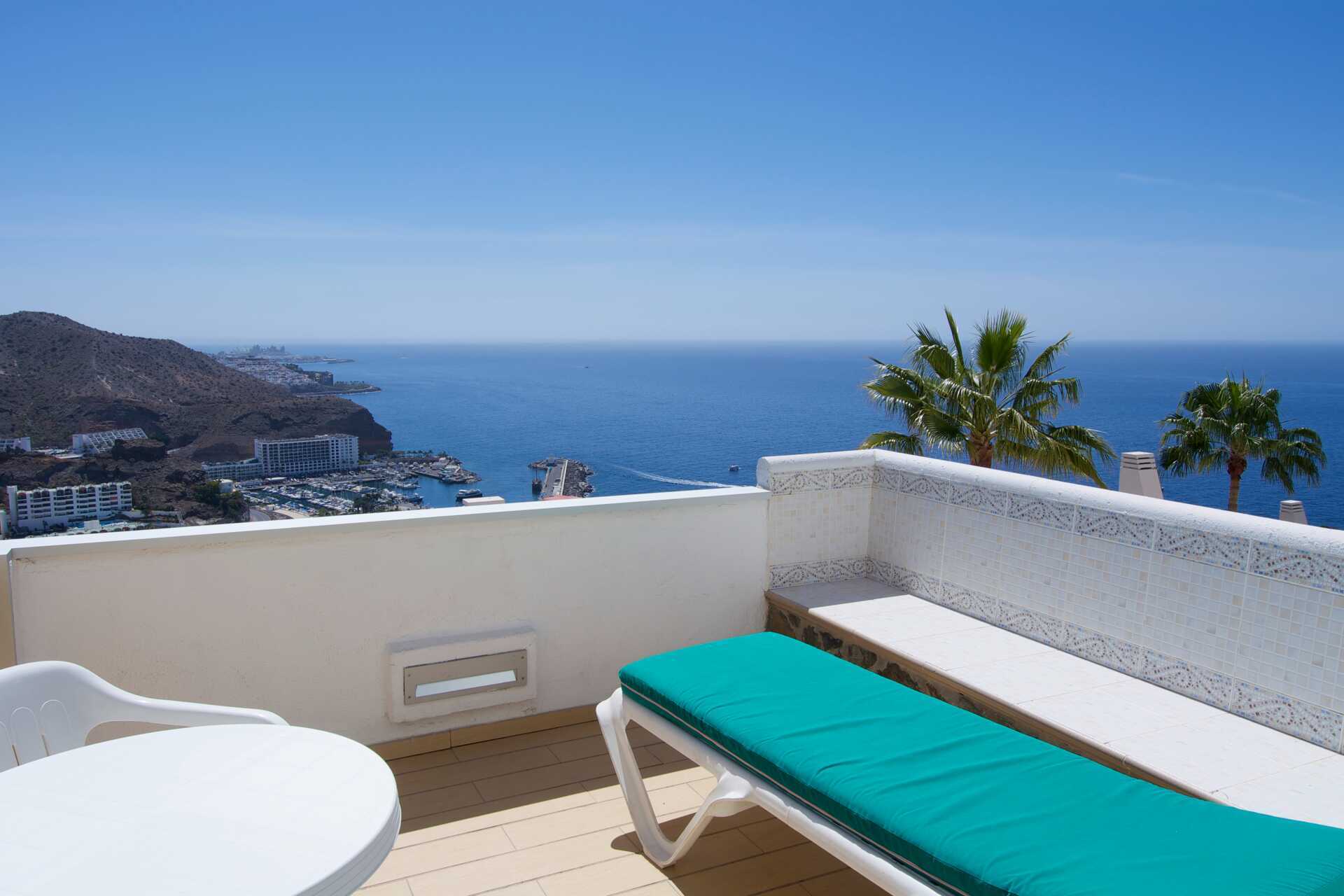 Treromsleilighet på Riosol i Puerto Rico, Gran Canaria.