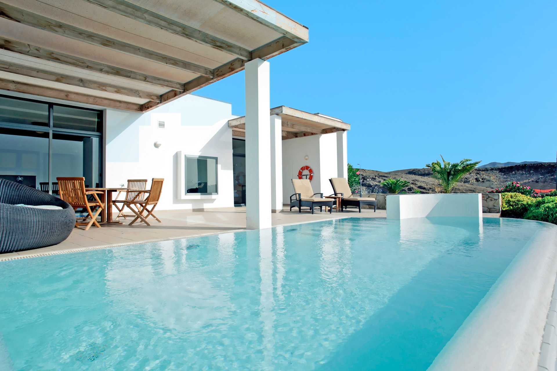 Treromsvilla på Playitas Villas, Fuerteventura.