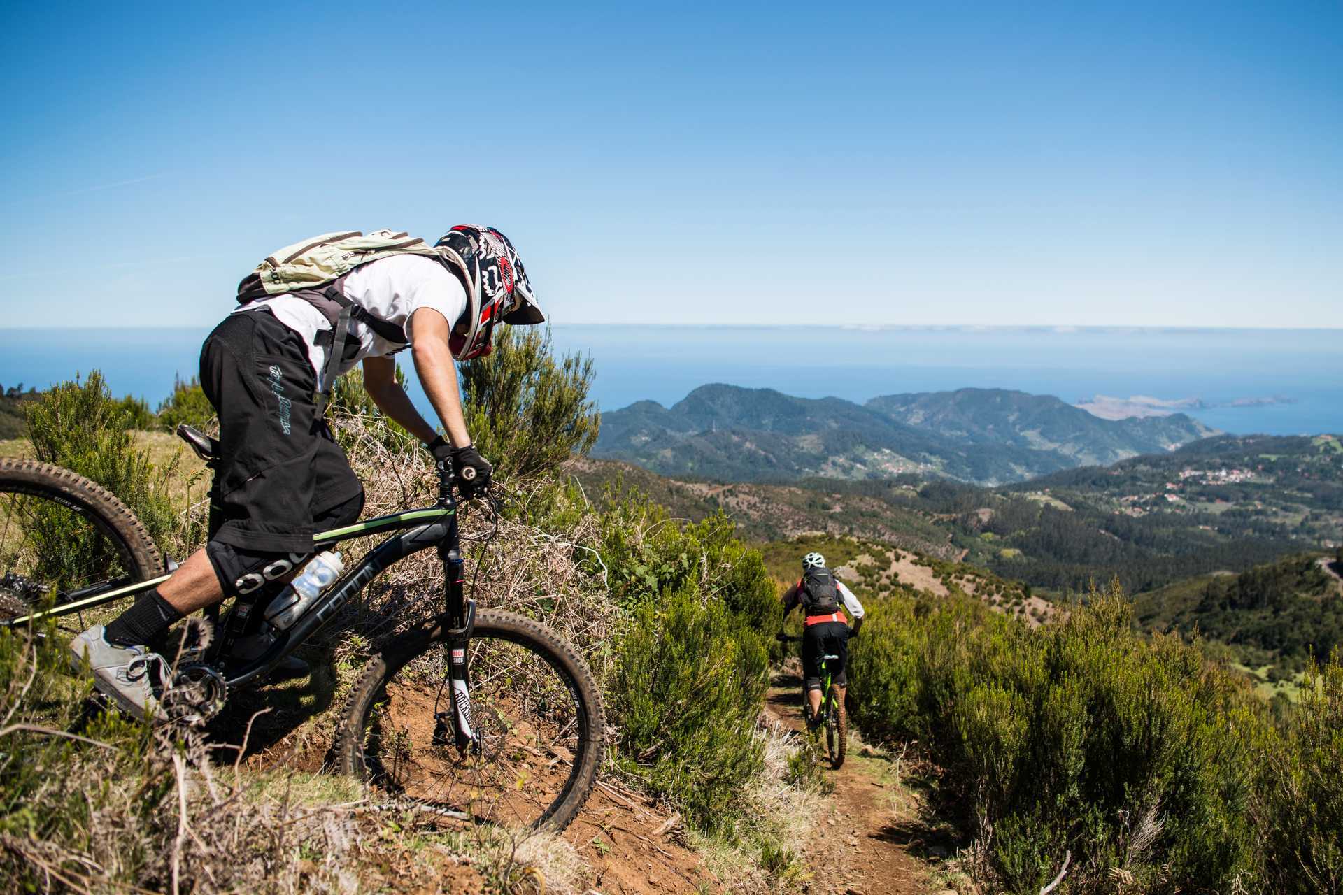 Sykling på Madeira.