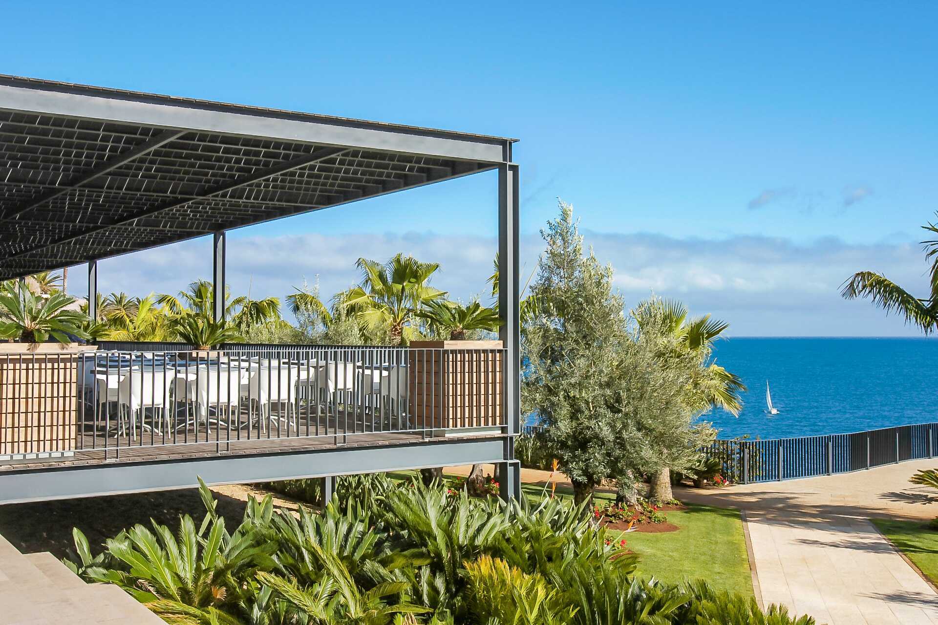 Restaurant Ocean på VIDAMAR Resorts Madeira, Portugal.