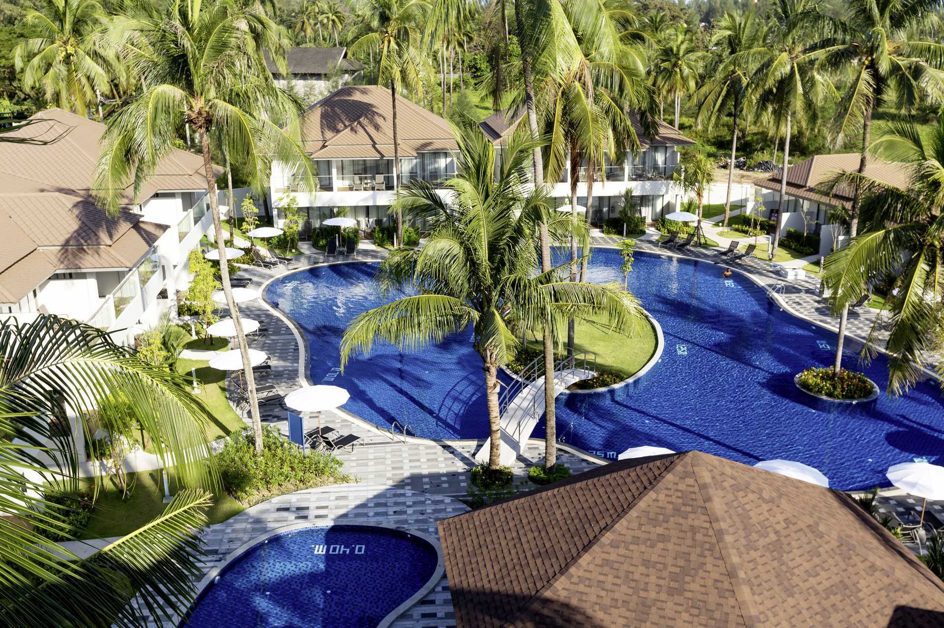 Bassengområdet på X10 Khao Lak, Thailand.