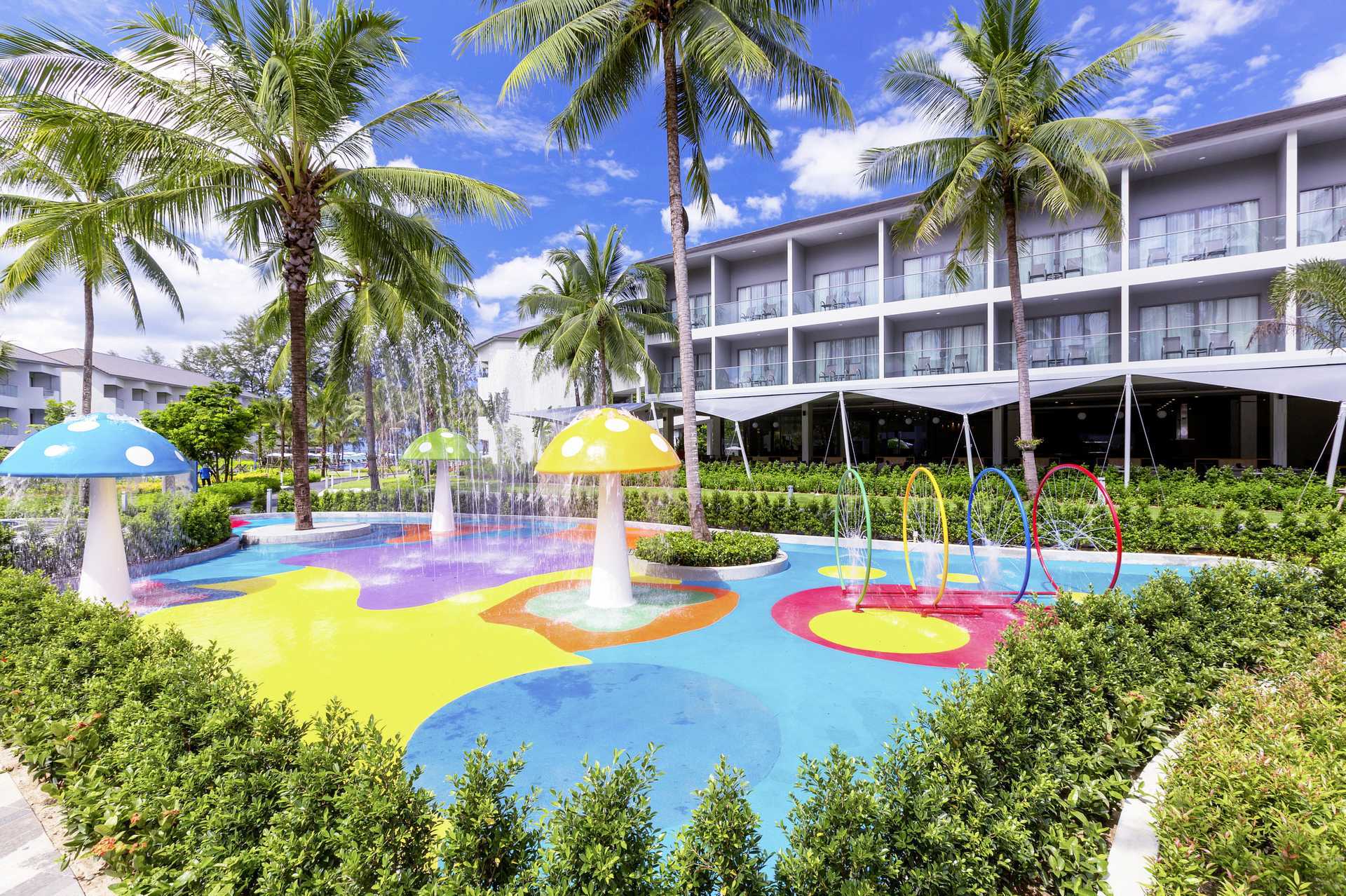 Barnebassenget på X10 Khao Lak, Thailand.