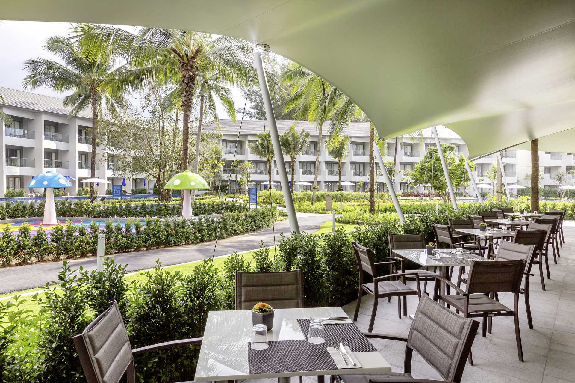 Bufférestauranten på X10 Khao Lak, Thailand.